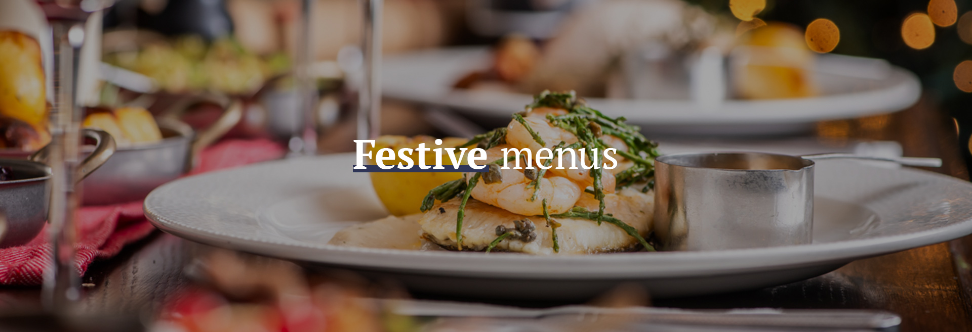 Festive Christmas Menu at The Phoenix Denmark Hill 
